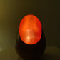 Egg Shaped Antique Brown Marble & Copper Tealight Holder