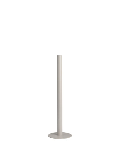 Greige Floor Candlestick