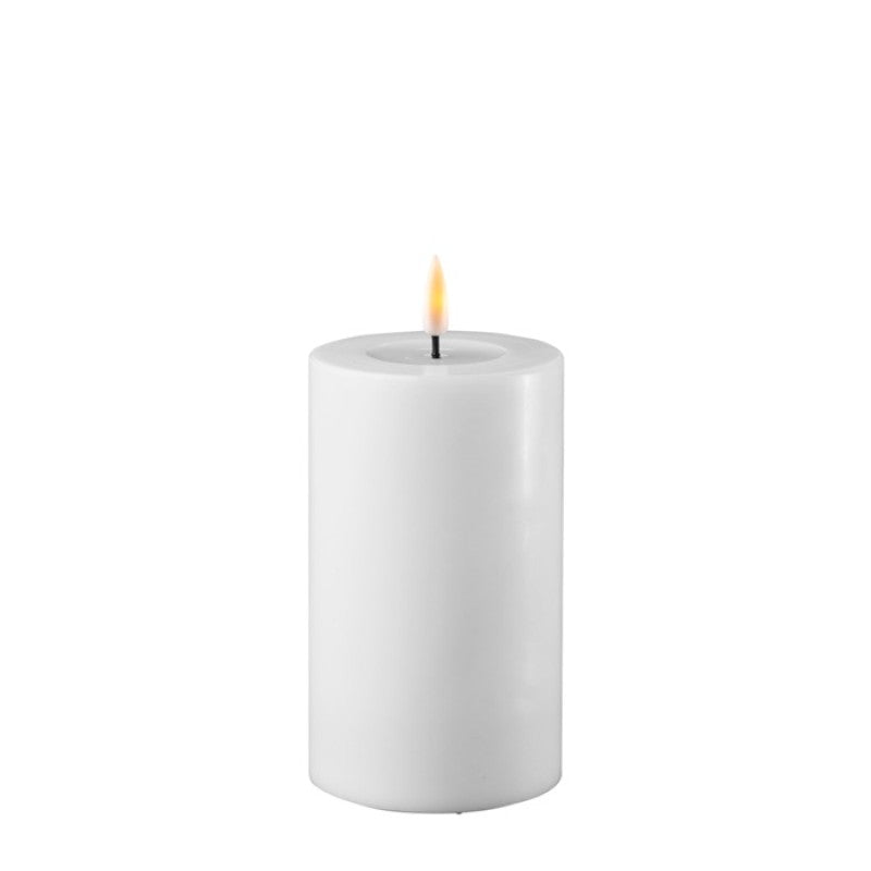 White LED Realistic Candle - 12.5cm